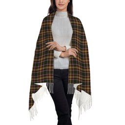 ScotsTee Shop Scottish McKay of Strathnaver Solf Tartan Plaid Tassel Winter Scarf