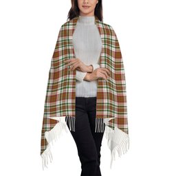 ScotsTee Shop Scottish McAlister Dress Ancient Solf Tartan Plaid Tassel Winter Scarf