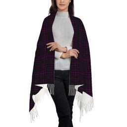 ScotsTee Shop Scottish Leonard Hunting Solf Tartan Plaid Tassel Winter Scarf