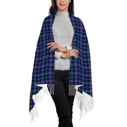 ScotsTee Shop Scottish Weir Modern SC Solf Tartan Plaid Tassel Winter Scarf