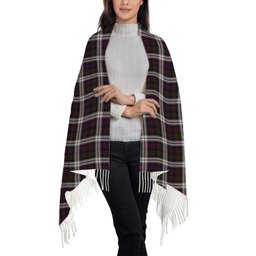 ScotsTee Shop Scottish McDonald Dress Solf Tartan Plaid Tassel Winter Scarf
