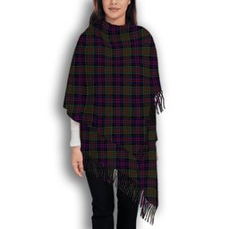 ScotsTee Shop Scottish MacDonald of Clanranald Solf Tartan Plaid Tassel Winter Scarf