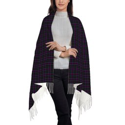 ScotsTee Shop Scottish Harriss Dylan & Family Solf Tartan Plaid Tassel Winter Scarf