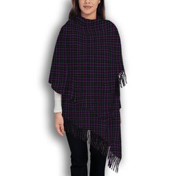 ScotsTee Shop Scottish Harriss Dylan & Family Solf Tartan Plaid Tassel Winter Scarf