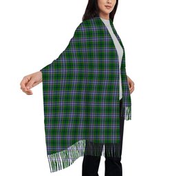 ScotsTee Shop Scottish Wishart Hunting SC Solf Tartan Plaid Tassel Winter Scarf