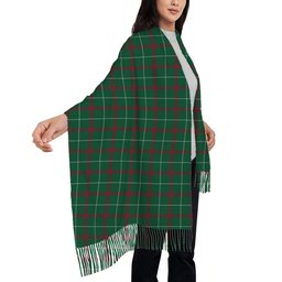 ScotsTee Shop Scottish Welsh National Solf Tartan Plaid Tassel Winter Scarf