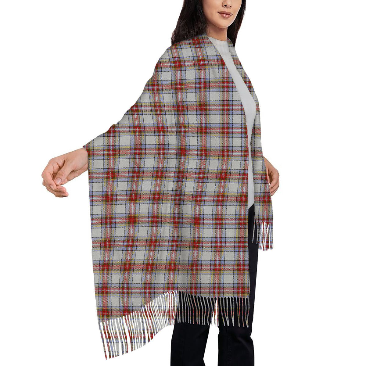 ScotsTee Shop Scottish Seller Reproduction Dress Solf Tartan Plaid Tassel Winter Scarf