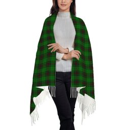 ScotsTee Shop Scottish Kirkcaldy SC Solf Tartan Plaid Tassel Winter Scarf