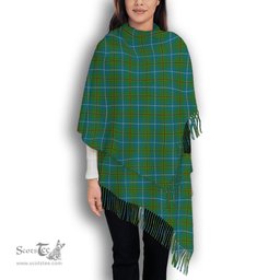 ScotsTee Shop Scottish Turnbull Hunting Ancient Clan Solf Tartan Plaid Tassel Winter Scarf