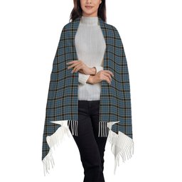 ScotsTee Shop Scottish MacTavish Dress Solf Tartan Plaid Tassel Winter Scarf