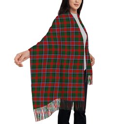 ScotsTee Shop Scottish Thompson Mackinlay Solf Tartan Plaid Tassel Winter Scarf
