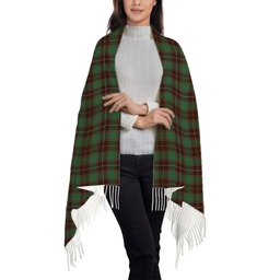 ScotsTee Shop Scottish MacPhee Hunting Modern Solf Tartan Plaid Tassel Winter Scarf