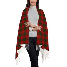 ScotsTee Shop Scottish MacGregor of Balquhidder Solf Tartan Plaid Tassel Winter Scarf
