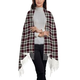 ScotsTee Shop Scottish Little Dress Modern Solf Tartan Plaid Tassel Winter Scarf
