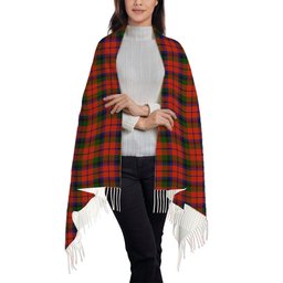 ScotsTee Shop Scottish Mcnaghten 1831 Solf Tartan Plaid Tassel Winter Scarf