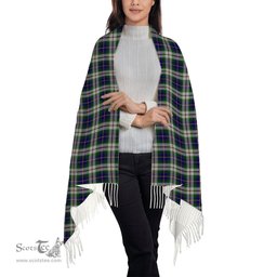ScotsTee Shop Scottish MacLeod Of Californian Solf Tartan Plaid Tassel Winter Scarf