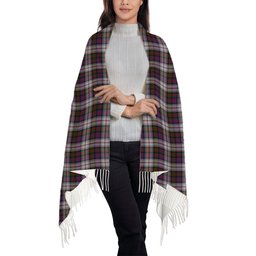 ScotsTee Shop Scottish MacDonald Dress 2 Solf Tartan Plaid Tassel Winter Scarf