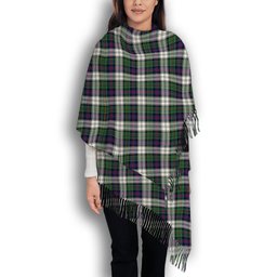 ScotsTee Shop Scottish McCallum Dress Modern Solf Tartan Plaid Tassel Winter Scarf