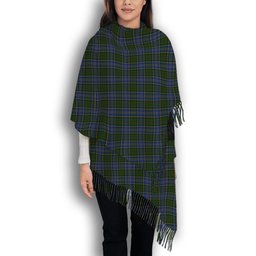 ScotsTee Shop Scottish MacMillan Hunting Solf Tartan Plaid Tassel Winter Scarf