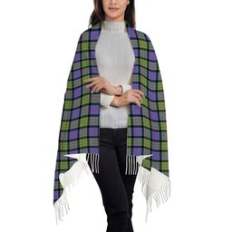 ScotsTee Shop Scottish MacDonald Ancient Solf Tartan Plaid Tassel Winter Scarf