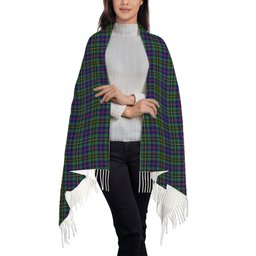 ScotsTee Shop Scottish Wood SC Solf Tartan Plaid Tassel Winter Scarf