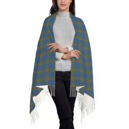 ScotsTee Shop Scottish Stewart of Appin Hunting Ancient Solf Tartan Plaid Tassel Winter Scarf