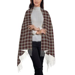 ScotsTee Shop Scottish MacInnes Ancient Hunting Solf Tartan Plaid Tassel Winter Scarf