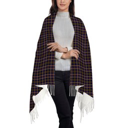 ScotsTee Shop Scottish Rutherford Simon Travis Alan Hunting Solf Tartan Plaid Tassel Winter Scarf