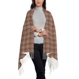 ScotsTee Shop Scottish Jardine of Castlemilk Ancient Solf Tartan Plaid Tassel Winter Scarf