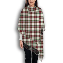 ScotsTee Shop Scottish McLean Dress Ancient Solf Tartan Plaid Tassel Winter Scarf