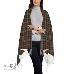 ScotsTee Shop Scottish Murray of Atholl Weathered Solf Tartan Plaid Tassel Winter Scarf