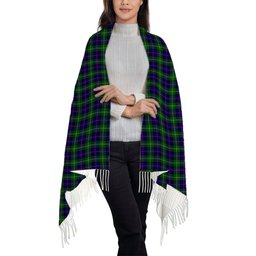 ScotsTee Shop Scottish McThomas Modern Solf Tartan Plaid Tassel Winter Scarf