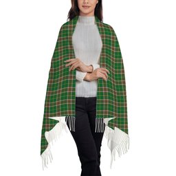 ScotsTee Shop Scottish Newfoundland Labrador Province Canada Ancient Solf Tartan Plaid Tassel Winter Scarf