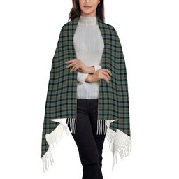 ScotsTee Shop Scottish Ogilvie (Ogilvy) Hunting Solf Tartan Plaid Tassel Winter Scarf