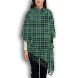 ScotsTee Shop Scottish McThomas Ancient Solf Tartan Plaid Tassel Winter Scarf