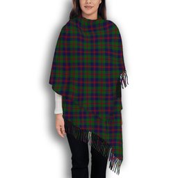 ScotsTee Shop Scottish Robertson Struan Solf Tartan Plaid Tassel Winter Scarf