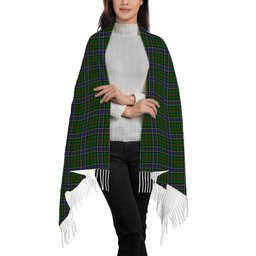 ScotsTee Shop Scottish Ogilvie of Inverarity Wilsons_ Solf Tartan Plaid Tassel Winter Scarf