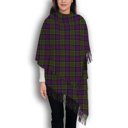 ScotsTee Shop Scottish MacDonald of Clanranald 2 Solf Tartan Plaid Tassel Winter Scarf