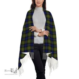 ScotsTee Shop Scottish MacLaren Modern Solf Tartan Plaid Tassel Winter Scarf