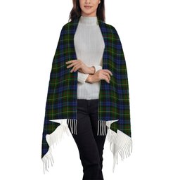 ScotsTee Shop Scottish Gow Hunting 2 Solf Tartan Plaid Tassel Winter Scarf