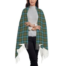 ScotsTee Shop Scottish Paisley District Solf Tartan Plaid Tassel Winter Scarf