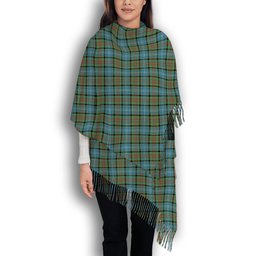 ScotsTee Shop Scottish Paisley District Solf Tartan Plaid Tassel Winter Scarf