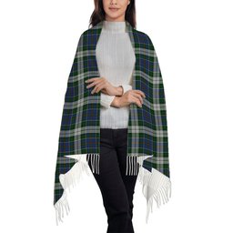 ScotsTee Shop Scottish MacInnes Dress Solf Tartan Plaid Tassel Winter Scarf