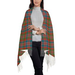 ScotsTee Shop Scottish MacDonald of Boisdale Ancient Solf Tartan Plaid Tassel Winter Scarf