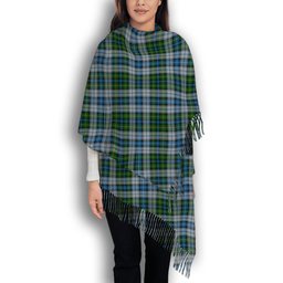 ScotsTee Shop Scottish MacNeil Dress Solf Tartan Plaid Tassel Winter Scarf