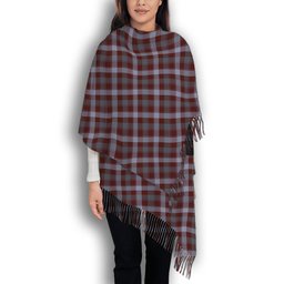ScotsTee Shop Scottish Jardine of Castlemilk Modern Solf Tartan Plaid Tassel Winter Scarf