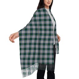 ScotsTee Shop Scottish Lindsay Dress Solf Tartan Plaid Tassel Winter Scarf