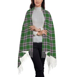 ScotsTee Shop Scottish Gray Hunting Ancient Solf Tartan Plaid Tassel Winter Scarf