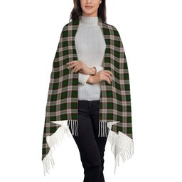 ScotsTee Shop Scottish McKinnon Dress Solf Tartan Plaid Tassel Winter Scarf