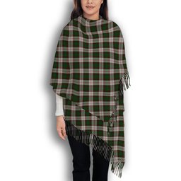ScotsTee Shop Scottish McKinnon Dress Solf Tartan Plaid Tassel Winter Scarf